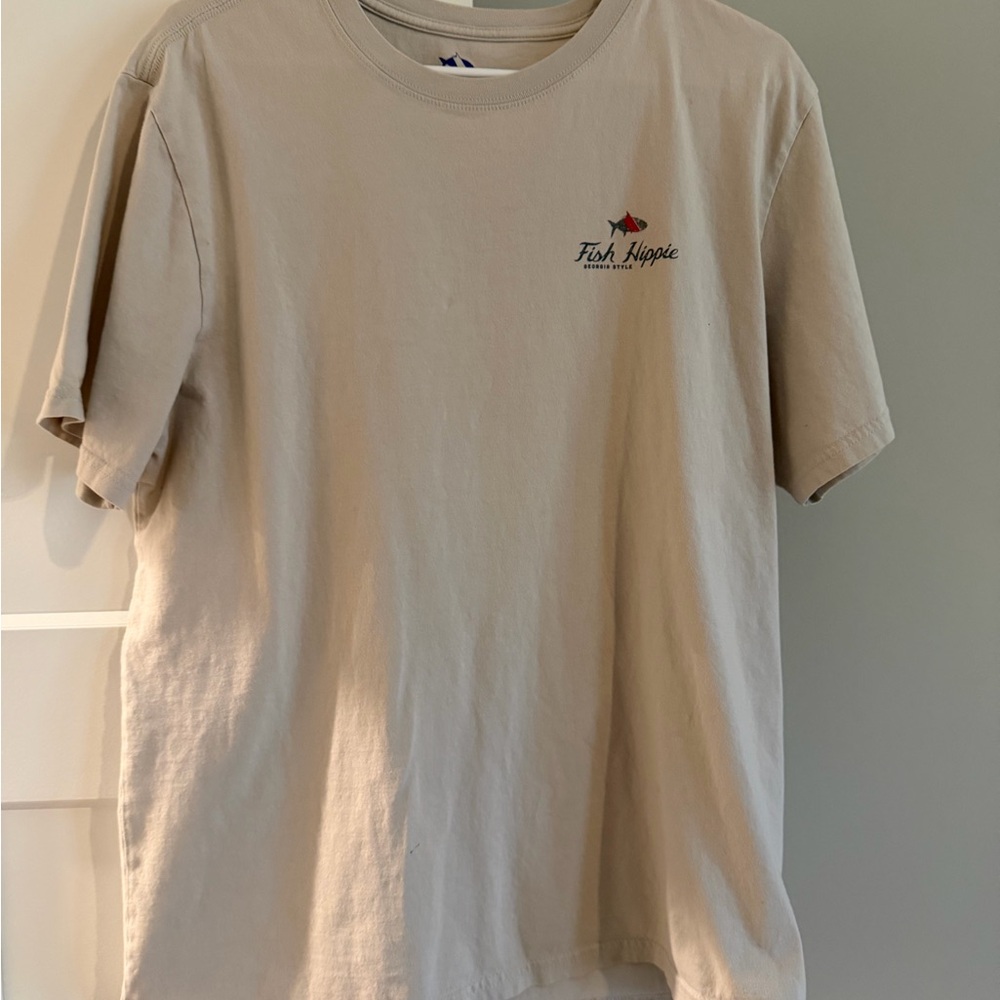 Fish Hippie Tan Short Sleeve Tee
